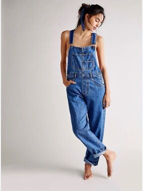 Free people Ziggy denim overall